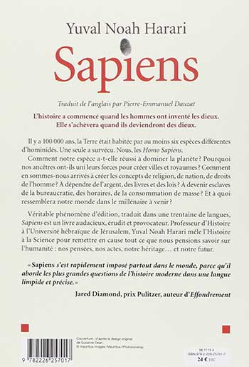 Sapiens Une brève histoire de l'humanité - Préface